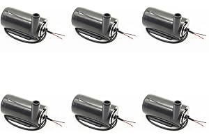 6PCS Submersible Mini Micro Pumps for Water Gardens and Aquariums