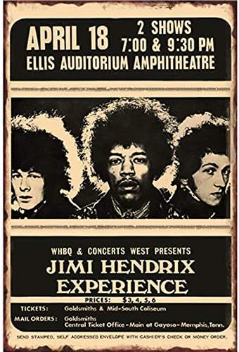 FlowerBeads Old Metal Signs Tin Poster, Coffee Shop Metal Painting Wall Hanging Bar Pub Club Decor Wall Art Plaque