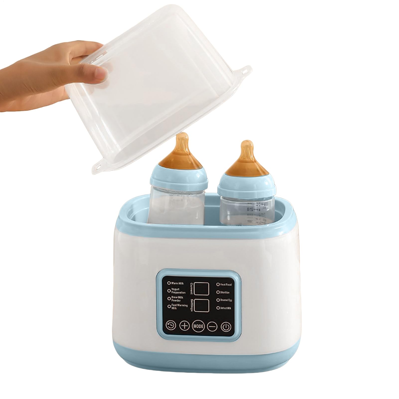 Chauffe-biberon Chauffe-aliments à température précise | Réchaud à lait pour bébé enfant pour le camping, lors de pique-nique, de nuit, en , pour le road trip, à domicile, au