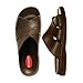 OKABASHI Men's Milan Slide Sandals (Large/Large/Brown)