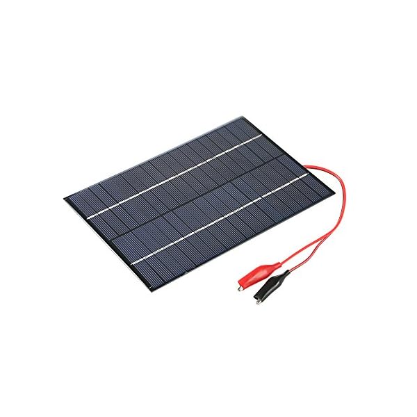 Gecheer Solarpanel 4.2W 18V Solar Panel Solarmodul Solarpanel ideal, Solarzelle Photovoltaik,Solarladegerät Solaranlage… – Bild 5