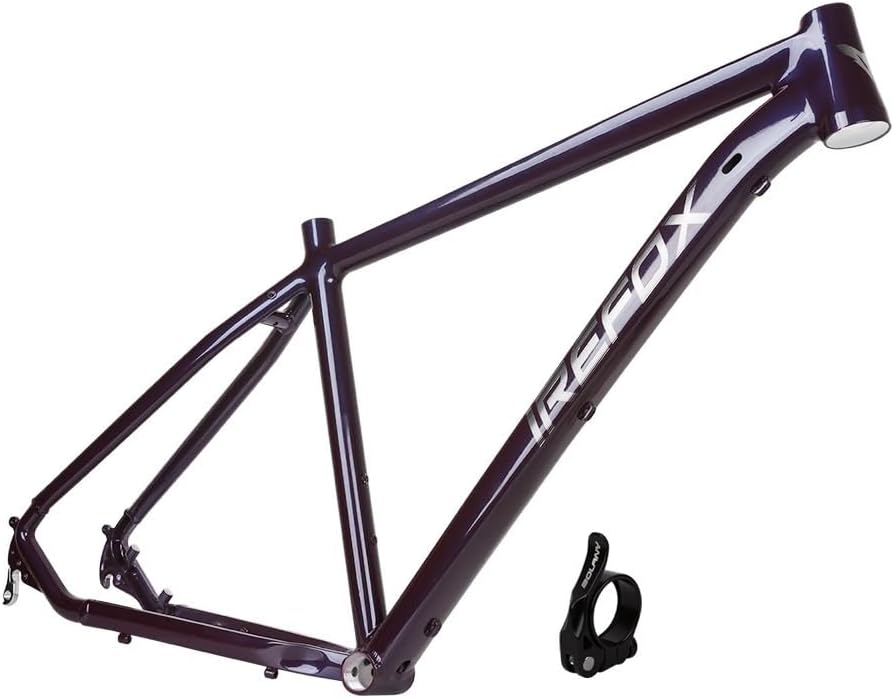 27.5/29er XC/at Hardtail Mountain Bike Disc Brake Frame 17" 19" Aluminum Alloy Cross Country Frame 10 * 135mm QR BSA BB68mm, Semi-Inner Cable Routing