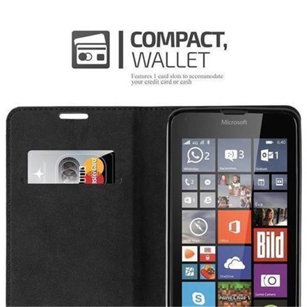 Custodia Portafoglio Per Nokia 1 (2017) In Rosso Mela: Con Vani Carte E Chiusura Magnetica - Cadorabo - 2