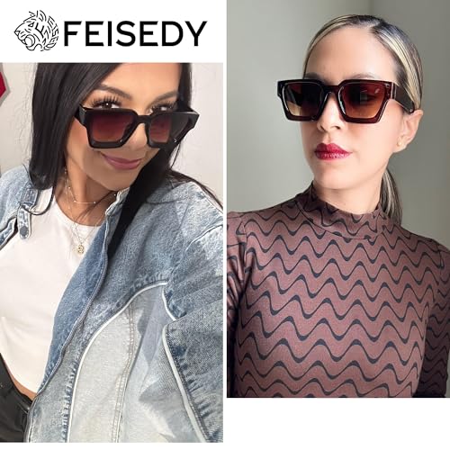 Image of FEISEDY Vintage Small Sunglasses Oval Slender Metal Frame Candy Colors B2277