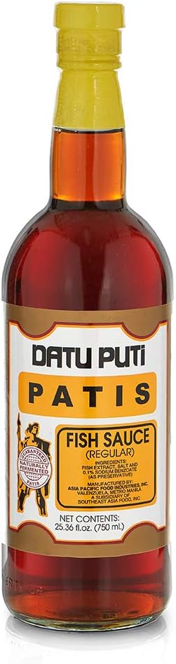 Datu Puti, Patis Regular Fish Sauce (750g), 25.36 fl oz