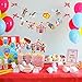 26 Pieces Carnival Cutouts Party Supplies Circus Theme Birthday Party Favors Circus Animals Clown Performers Carnival Party Decoration
