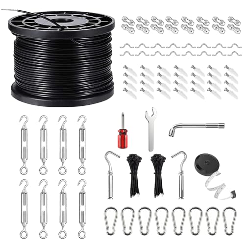 String Light Hanging Kit for Outdoor Use