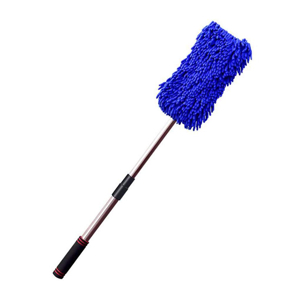 YMZ Mop do mycia samochodu teleskopowa wielofunkcyjna specjalna szczotka szczotka samochodowa długi uchwyt miękkie włosy mop samochodowy narzędzie do czyszczenia samochodu