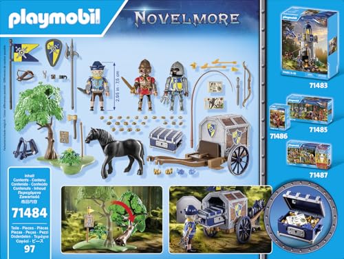 Jeux D'imitation Tourelle Chevaliers Novelmore Dragon Playmobil La Boite - vue 5