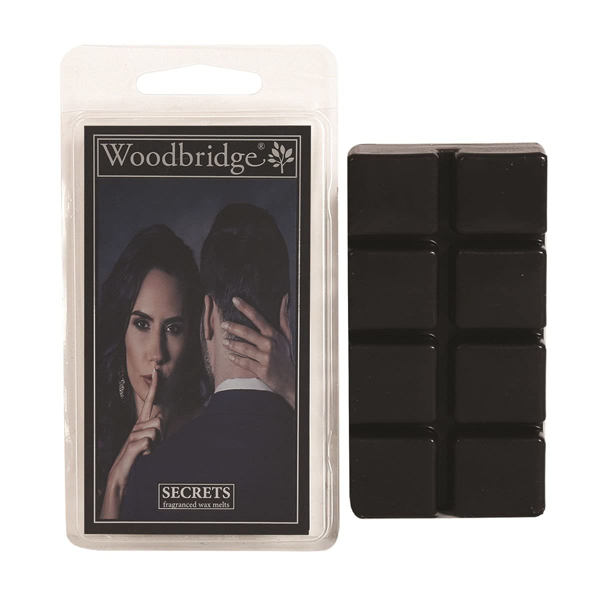 Woodbridge Secrets Scented Wax for Oil Burner | 8 Wax Melts for Oil Burner | Room Fragrance for Aromatherapy | 10 Hours Burning Time per Melt (68 g)