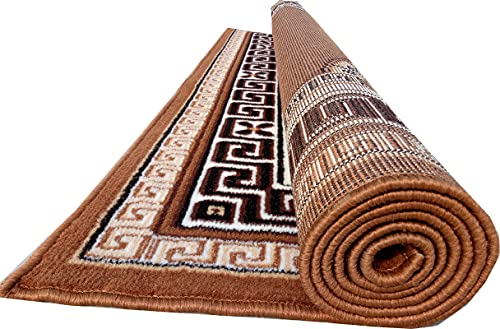 Image of Home Decore Acrylic Carpet for Your Living Room & Drawing Room Aywhere in Your Home (180X240 Beige Colour)- 6x8 Feet
