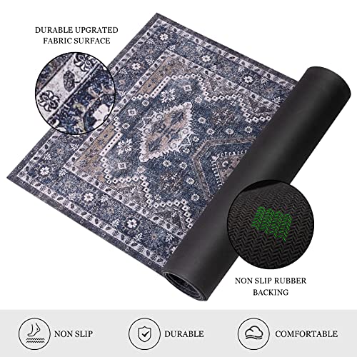 Matbar Runner Hallway Rug Non Slip Washable Laundry Room Rug Runner Easy To Clean Kitchen Floor Mats Washable For Entryway Bathroom 23.5"X 69" #TOP2