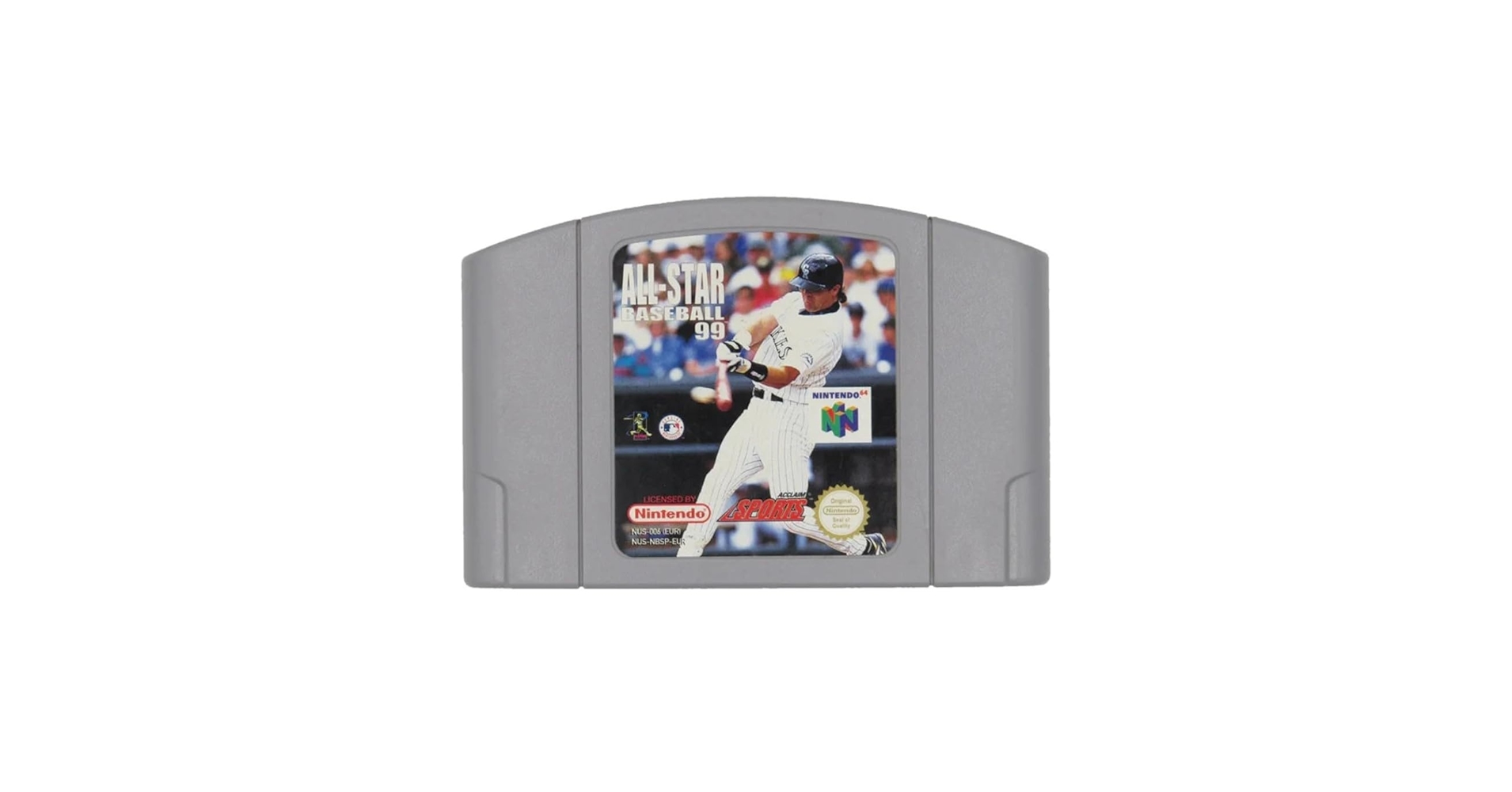 NINTENDO 64 - N64★ALL-STAR BASEBALL 99 海外版 端子清掃済み Amazon.com: All Star Baseball 99 N64 (Renewed) : Video Games
