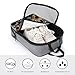 Black And White Sunflowers Shoe Bags for Travel Portable Shoes Pouch with Handle Waterproof Shoes Carrier with Zipper Fashion Sneaker Storage Organizer Gifts for Men And Women