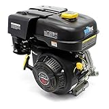 Con avviamento manuale Wiltec Motore Benzina LIFAN 177 6,6kW 9CV 4 Tempi 25,4mm raffreddato Aria 1 Cilindro avviamento Manuale