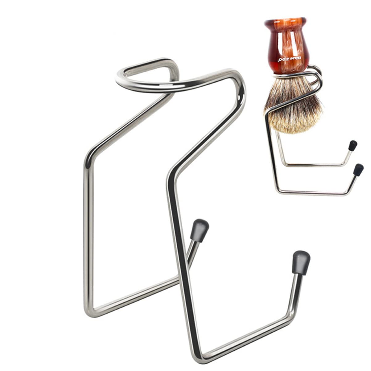 minkissy Shaving Brush Holder Rack Slots Razor Brush Stand for Safe Razor Storage Shaving Brush Storage Rack Brush Stand for Shaving Brushes