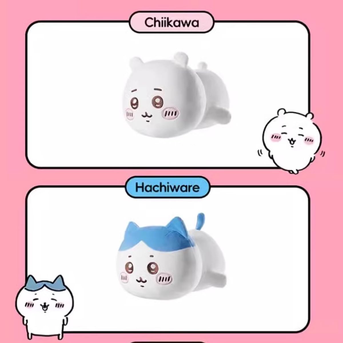 ちいかわ　ねそべりマスコット　モモンガ　ちいかわ　うさぎ　ハチワレ　コンプリート Amazon.co.jp: ちいかわ うさぎ ハチワレ モモンガ 大きい