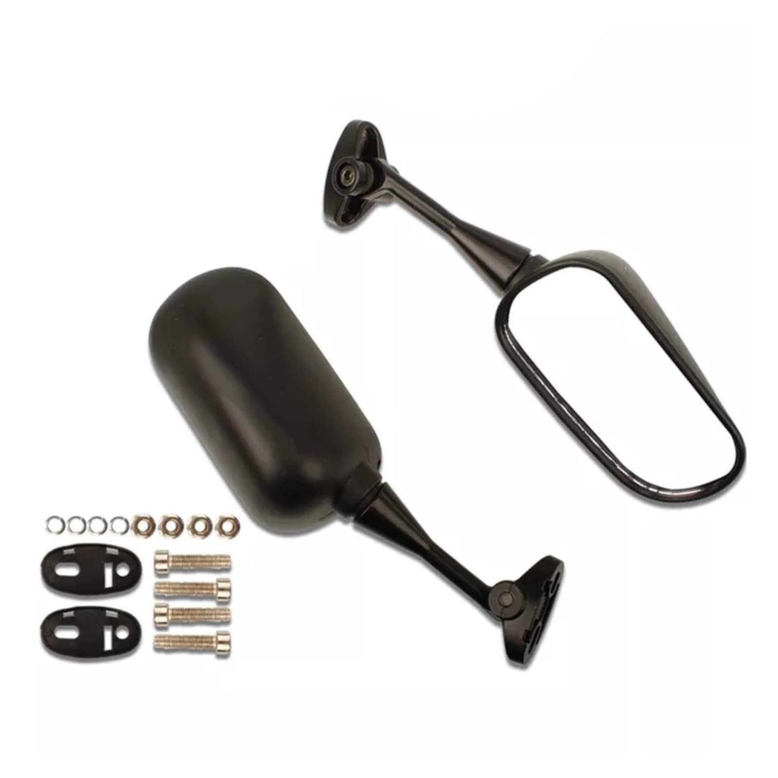 Specchietti Retrovisori Moto Neri - Ricambio Per Honda CBR F4 Racing, Design Sportivo - Foto 10