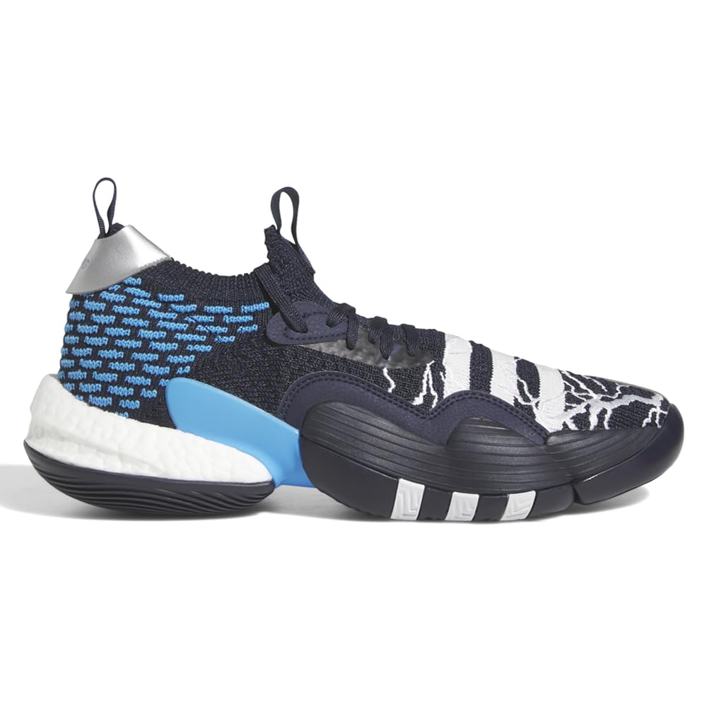 adidas Mens Trae 2 Basketball Sneakers Shoes - Blue - Size 10.5 M