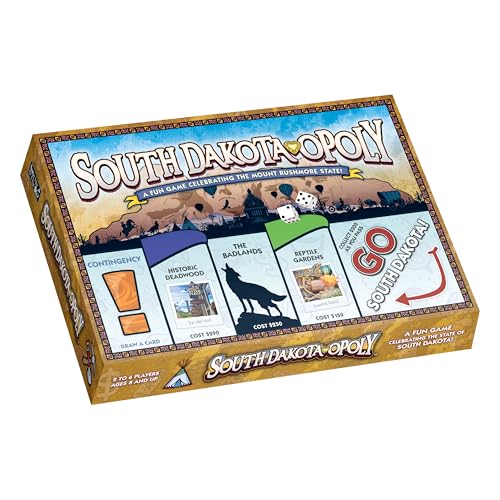 South Dakota-Opoly Juego de Mesa Estratégico Familia miniatura 1