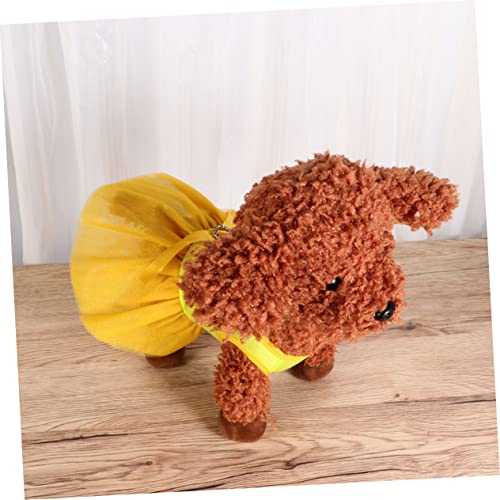 ORFOFE vestido cachorro roupa para pet roupas para pet saia tutu cachorrinho cachorrinho bicho estim