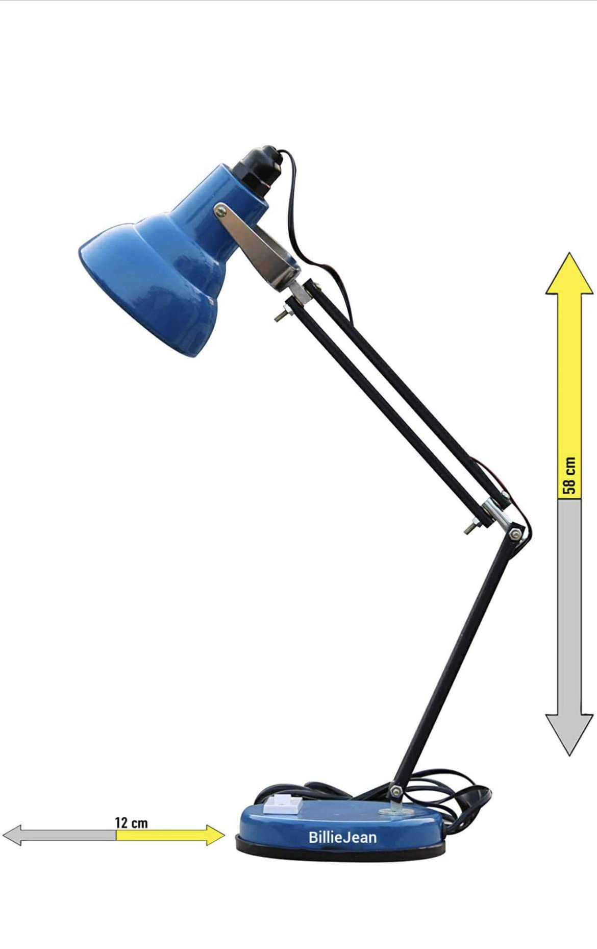 Lamp Blue 7inch レコード Buy ESN 999 Blue Cutex MDL001 Table Lamp for Home/Office/Study