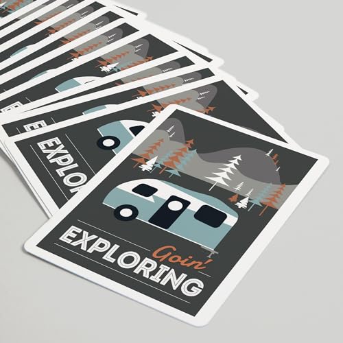 Lantern Press Baraja de Póker Retro Camper 52 cartas miniatura 5