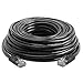 CableVantage New 200ft 60M Cat5 Patch Cord Cable 500mhz Ethernet Internet Network LAN RJ45 UTP for PC PS4 Xbox One Router Modem Black