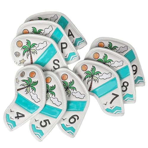 Housse pour tête de club de golf et étui de protection de fer pour le voyage et le tournoi