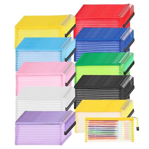 How to make your black luggage stand out 120 Pack Colorful Mesh Zipper Pouches