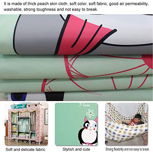 Placard de rangement vêtements avec penderie portable et modulable