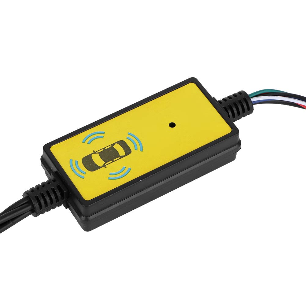 Dioche Video Switcher, Convertitore Video Switcher Intelligente per Auto 4 Ingresso 1 Uscita Switch Video Ricambi Auto