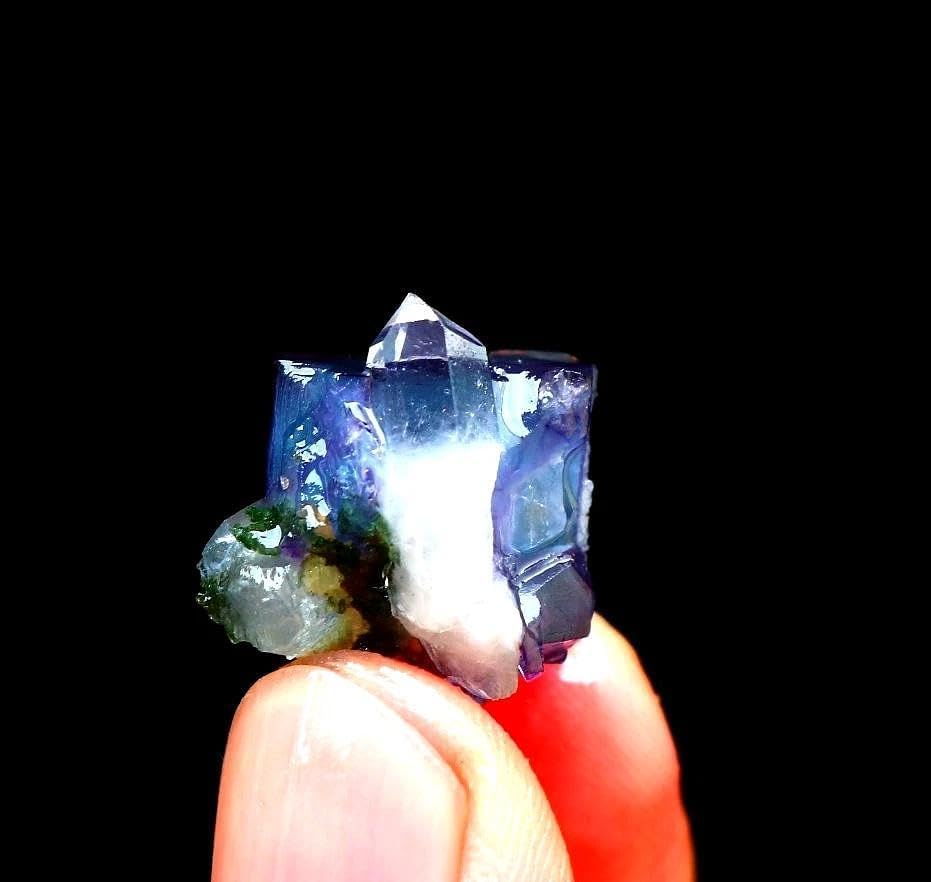 フローライト 鉱物標本 フローライト(蛍石) ブルー 17.6g 4.1cm 鉱物標本