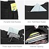 XUDREZ Women's Crossbody Bag,Waterproof Purses and Shoulder Handbags Multi Pocket Messenger Bags (Black) #1