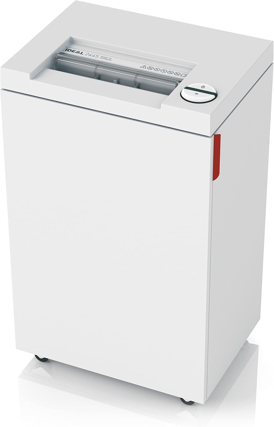 Destructeur de Documents Ideal 2465, Niveau de sécurité P-​4, Coupe croisée/​particule 4 x 40 mm, capacité de 15 Feuilles, Corbeille de 35 l, détruit également Les Cartes de crédit