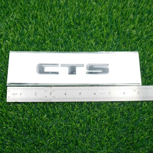 Emblema CTS negro brillante para solucionar pérdida o deterioro de insignias traseras 4