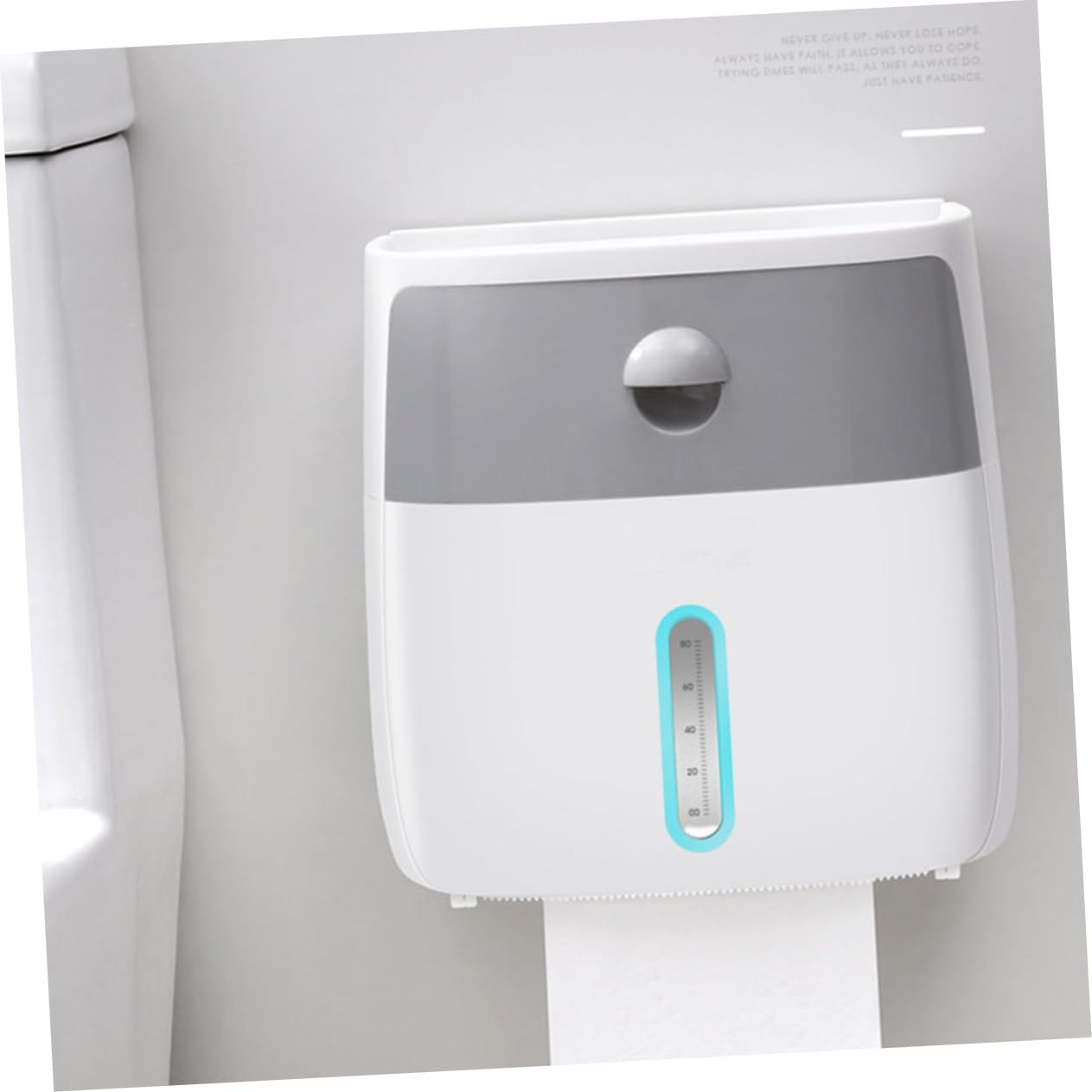 Garneck Paper Towel Holder Bathroom Tissue Dispenser Waterproof Tissue Holder Water Proof Shelf