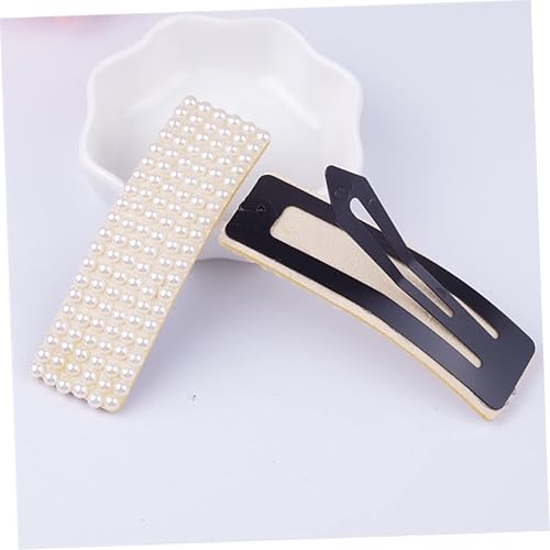 Miniatura 8 de 4 unids pinza de pelo perla pelo barettes mujeres horquilla de pelo moda pinzas simple perlado rubor