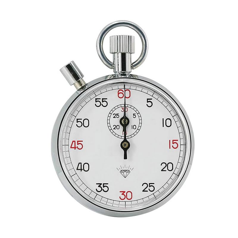Chronomètre mécanique en acier boîtier métal de compétition 806
