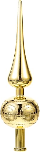 PRETYZOOM Decoración para árbol de Navidad, decoración de árbol de Navidad, adorno de Navidad soplado, adorno de fiesta de Navidad, plástico antiguo