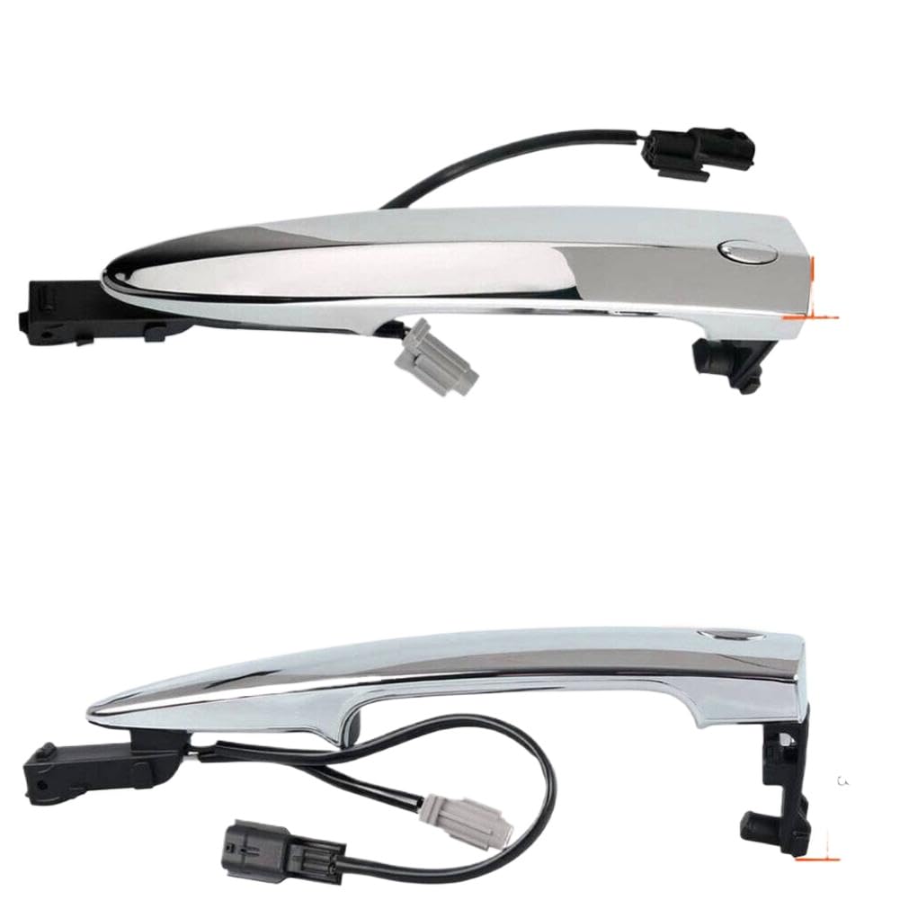 PWuwARRkg Exterior Driver Side Door Handle Compatible with Sentra FE+S FE+SV Maxima Murano 2009-2018 Leaf S 806469N00A 806451AA0A
