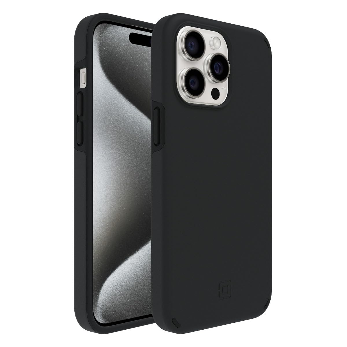 Duo iPhone 15 Pro Max Phone Case - Apple MagSafe Case & iPhone 15 Accessories with 12ft Drop Protection, Scratch Resistance + 5G & Wireless Charging - Made from Recycled Materials (Black)