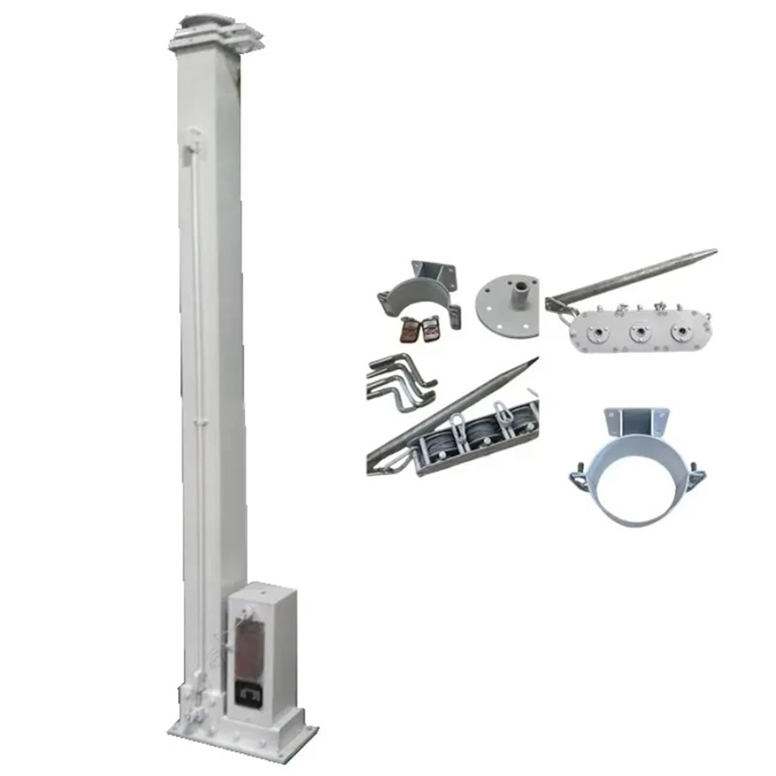 Electric 8m Telescopic Mast with Controller 30kg Payload Telescopic Mast(Note Style)