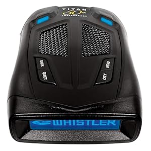 Whistler Titan Extreme Performance Radar Detector and Laser Detector, 360° Maxx Coverage, Auto Learning Technology, DSP Technology Provides Maximum Sensitivity, GPS Enhanced Features, TFSR