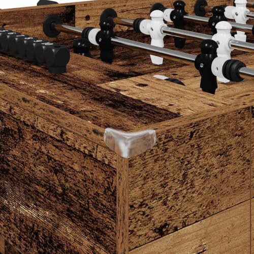 Table de foosball en bois ancien robuste avec structure moderne
