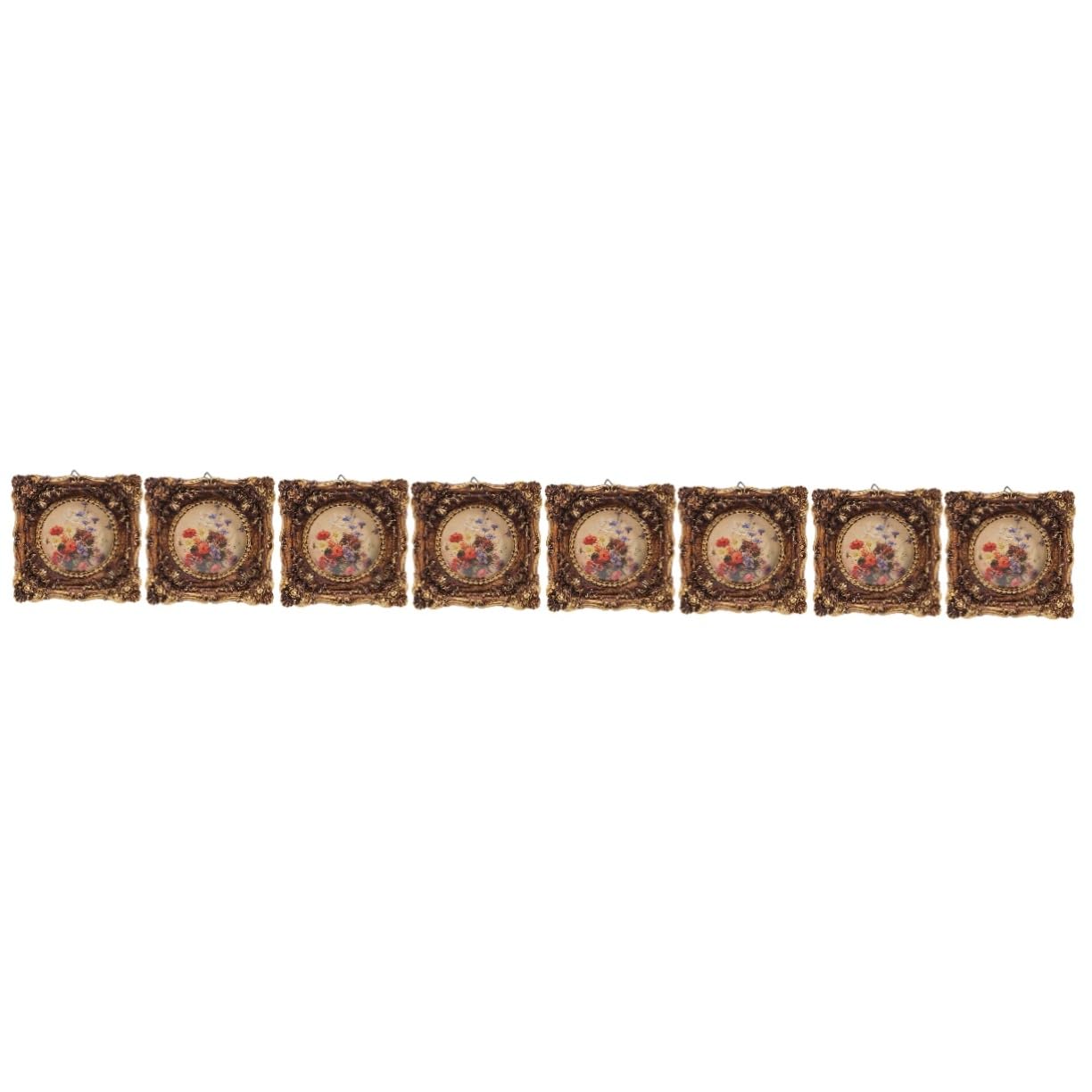 Cadres photo vintage pour mur de mariage et décoration de table rétro