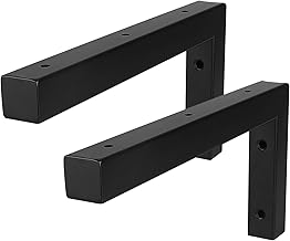 DBREAKS 2 x Corner Brackets for Shelves, Wall Bracket for Basin, Heavy Load Bracket, Stable Support, for Basin and Wall Shelf, Basin Substructure, 350 x 150 mm