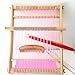 Weaving Loom Kit,Wooden Multi-Craft Weaving Loom Tapestry Loom Large Frame 9.85x 15.5inch,DIY Hand-Knitting Weaving Machine with Loom Stick Bar for Kids, Adult and Beginners Handcraft Loom