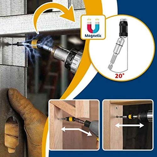 Almencla Bit De Ponta De Broca De Parafuso Magnético Eletromagnético Com