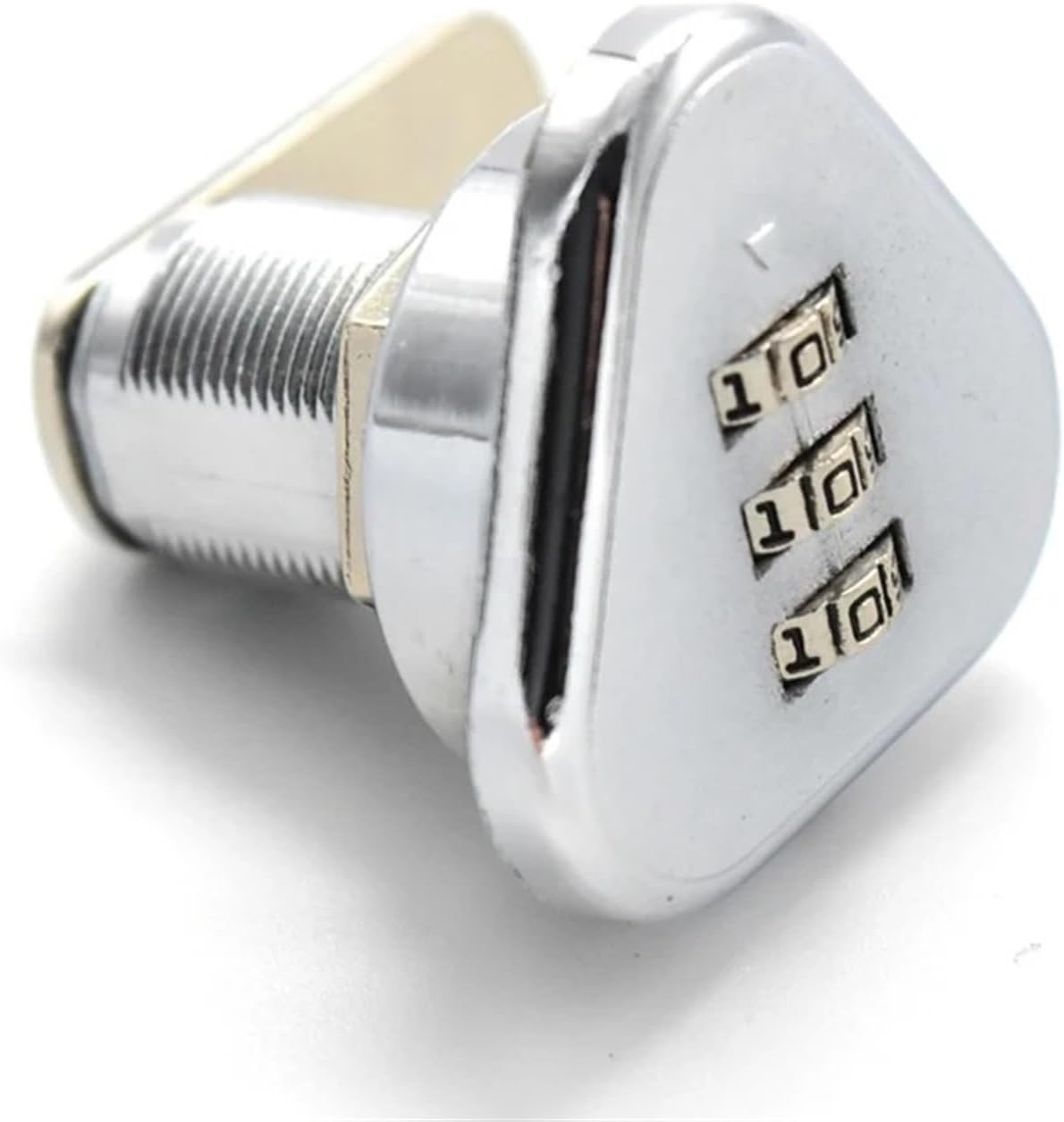 Triangle Combination Cam Lock 3 Code Password for Box Cabinet Locker Rarelock MMS256 11Pcs(L 19mm)